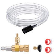 Raincovo Downstream Injector for Pressure Washer, Power Washer 6.1 inches