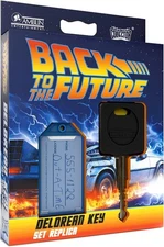 Collectable Back to the Future Delorean Key Set Replica, Multicoloured Medium