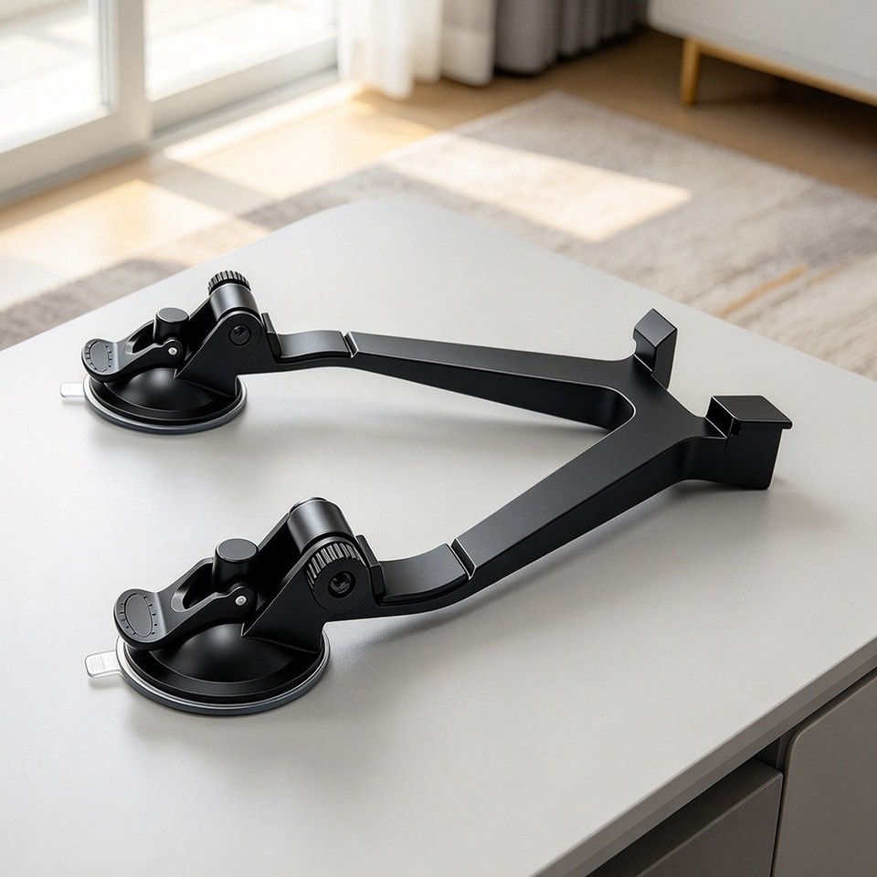 Window Suction Machine Black Dual Suction Cup Mount for Starlink For Mini 22x20x5cm for Auto ...