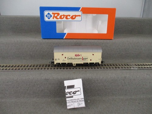 Roco H0 DC 47959 Gedeckter Güterwagen Kühlwagen Käfer der DB in OVP | Condition: Gebraucht