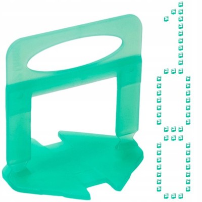 2 mm Clips, 100 Stück, X-Level Polnisches Fliesenverlegesystem