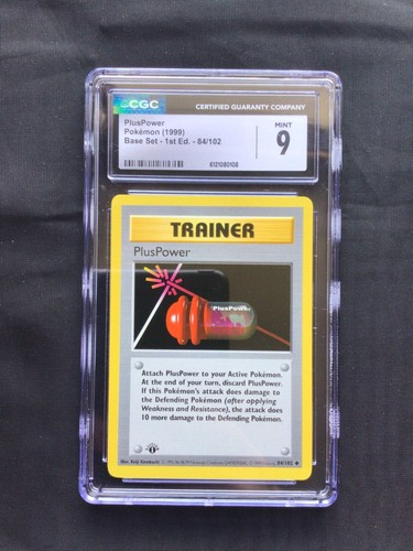 PlusPower (1st Edition) graded CGC 9 for sale on eBay