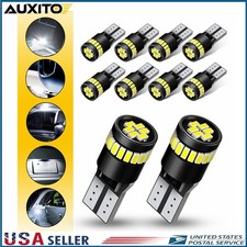 10x Auxito T10 2825 194 168 Map Dome License Plate Led White Light Canbus Bulb D 10x Auxito T10 2825 194 168 Map Dome License Plate Led White Light Canbus Bulb D