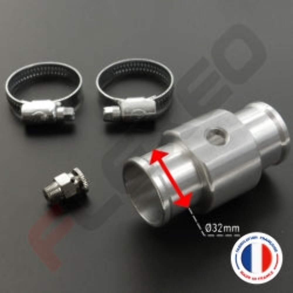 Kit purgeur aluminium Ø32mm contre les bruits de canalisation d'eau