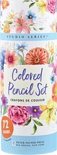 Studio Series Colored Pencil Tube Set (72-Colors)