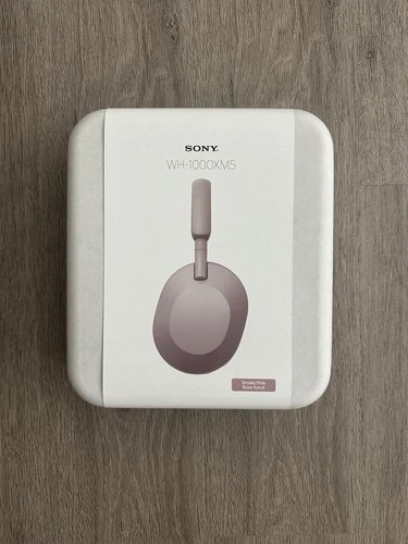 SONY WH-1000XM5 Best Wireless Premium Noise Cancelling Headphones - Smoky Pink