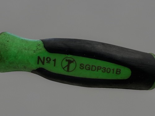 SNAP ON MINI TIP SCREWDRIVER Green PHILLIPS No1 SGDP301B INSTINCT HANDLE SOFT - Picture 4 of 7