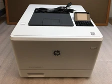 HP Color LaserJet Managed E45028dn Laser Printer 3QA35A Only 18 Pages Toner