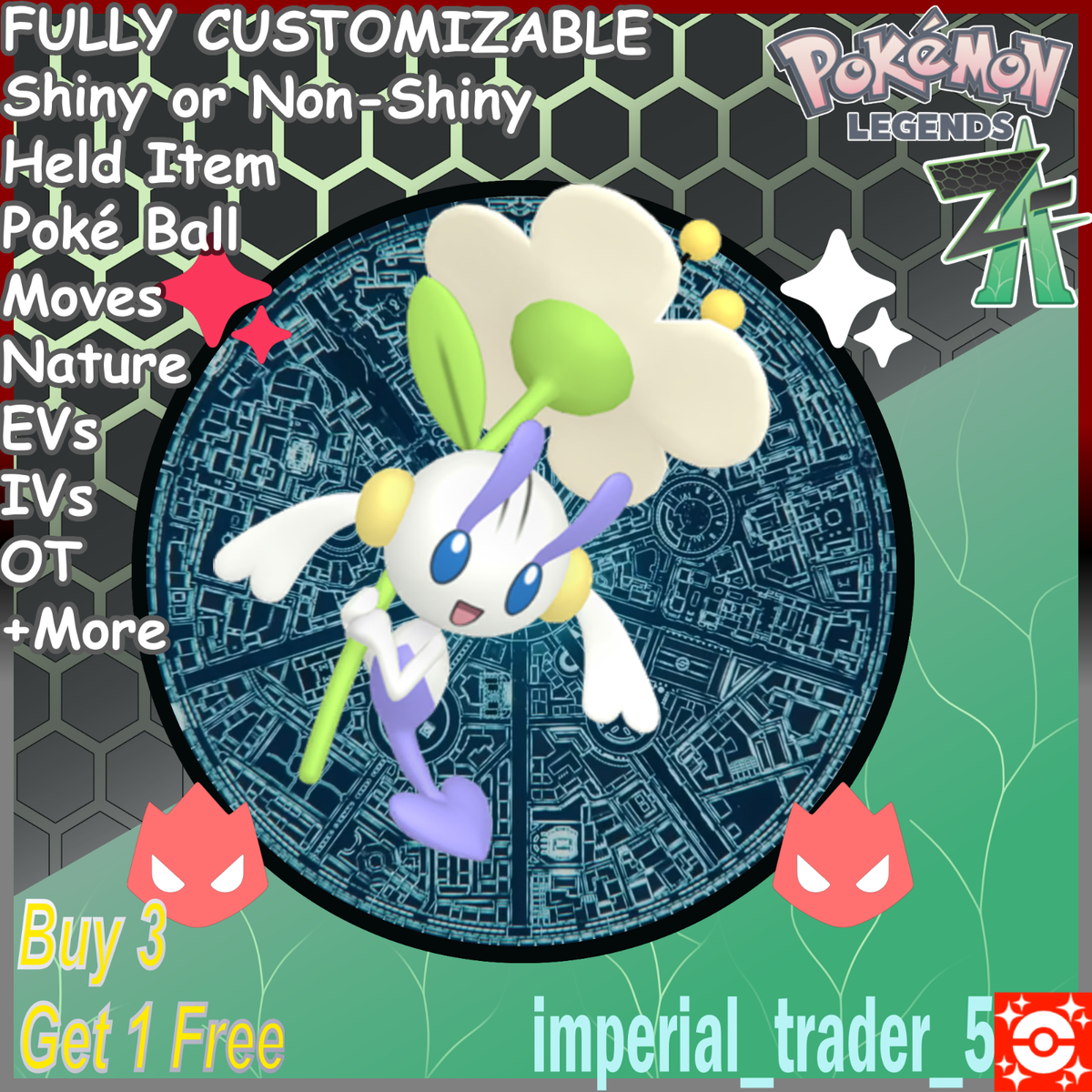 Pokemon Az Floette Shiny