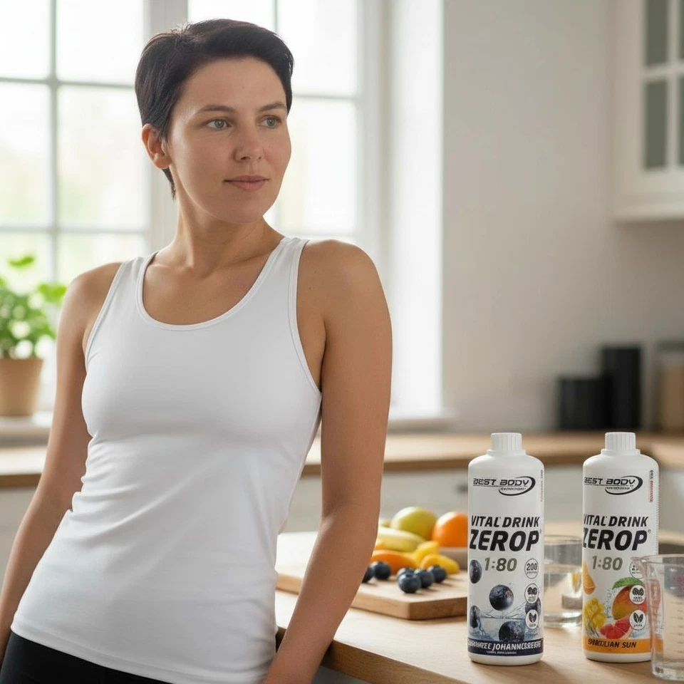 Best Body Nutrition Low Carb Vital Drink Mineraldrink Sirup 1 Ltr  11,94€/ 1 Ltr - Bild 3 von 3