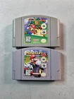 Super Mario 64 & Mario Kart (Nintendo 64, 1997) Authentic Cartridges Only N64