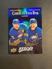 2025-26 Upper Deck MVP Coming to Your Rink #CR-3 Tage Thompson Rasmus Dahlin