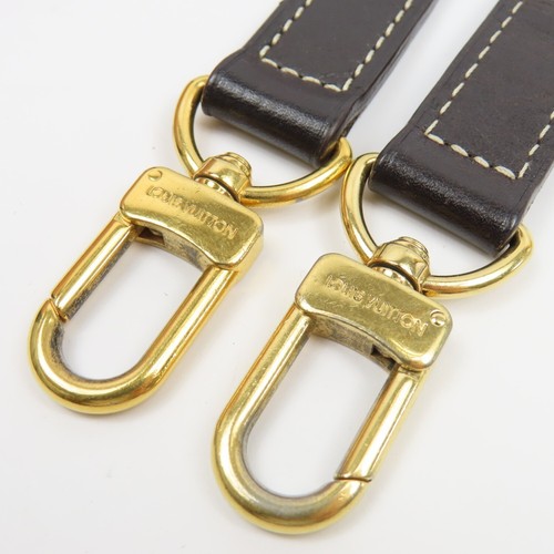 LOUIS VUITTON Logo Adjustable Shoulder Bag Strap Leather BN GD Accessory 79516 - Picture 3 of 8