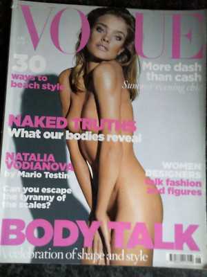 Vogue  - June 2009 - Lovely Smooth Copy -  Gift Quality - NAKED TRUTHS ISSUE
