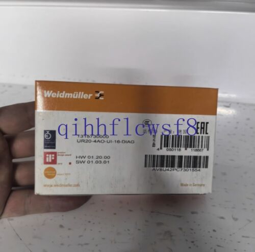 1 PCS NEW Weidmuller UR20-4AO-UI-16-DIAG 1315730000 Remote Module - Picture 3 of 5