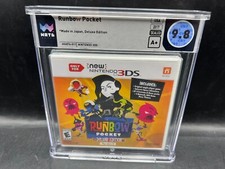 Runbow Pocket Deluxe Edition Nintendo 3DS WATA 9.8 A+ FACTORY SEALED VGA