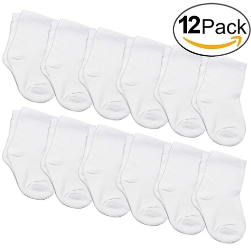 6er oder 12er Pack NEUGEBORENE Unisex Kleinkind Baby Socken 0-6 Monate - Bild 3 von 7