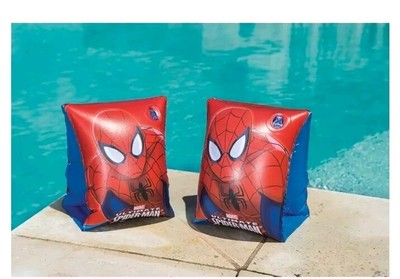 Neue Marvel Spider-Man Kinder aufblasbare Schwimmarmbänder/Wasserflügel Alter 3-6