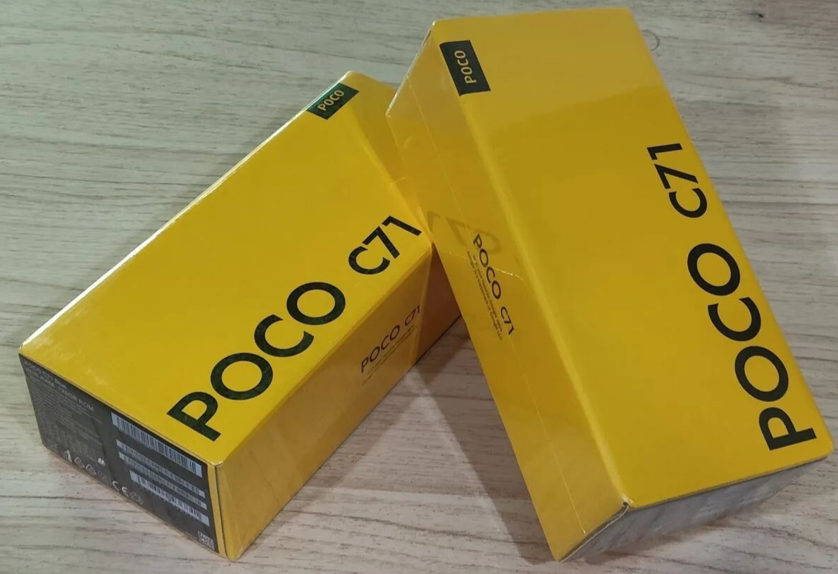 Xiaomi POCO C71 4G 64GB *DESERT GOLD* Dual SIM Smartphone