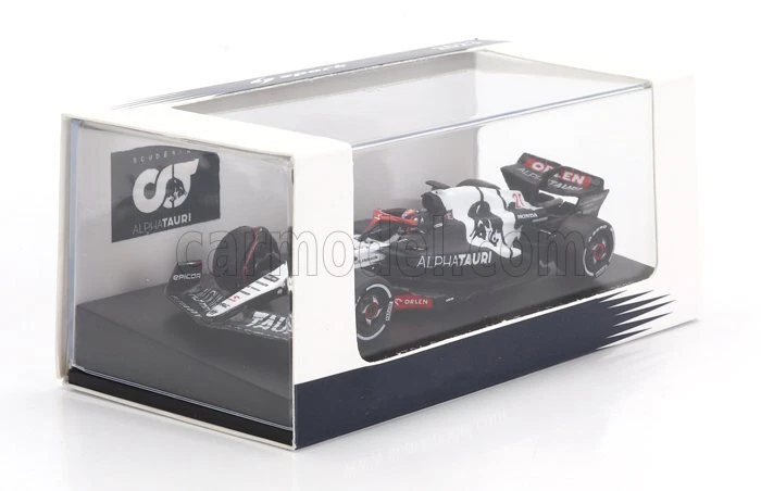 MODELLINO AUTO STATICO DIECAST ALPHA TAURI F1 AT04 #21 DE VRIES 2023 SCALA 1/64 - Immagine 4 di 4