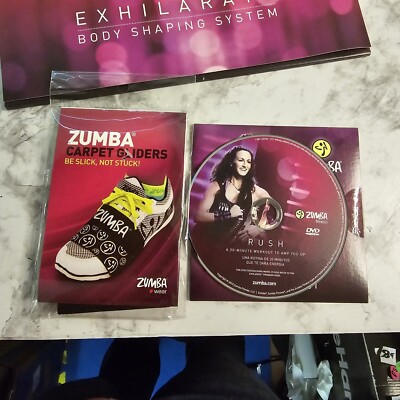Zumba Fitness Exhilarate Body Shaping System ~ 4 DVD Set + Toning