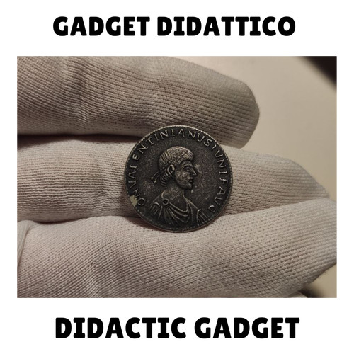 Siliqua Valentinian II right Votis V Mvltis X in garland