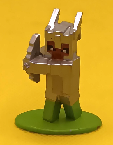 Minecraft Peltro Figurine Set di 8 Mojang Minifigures Jada Toys Usato - Foto 7 di 18