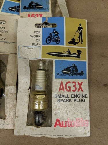 4 - Bujía Autolite AG3X NOS de colección - Imagen 2 de 2