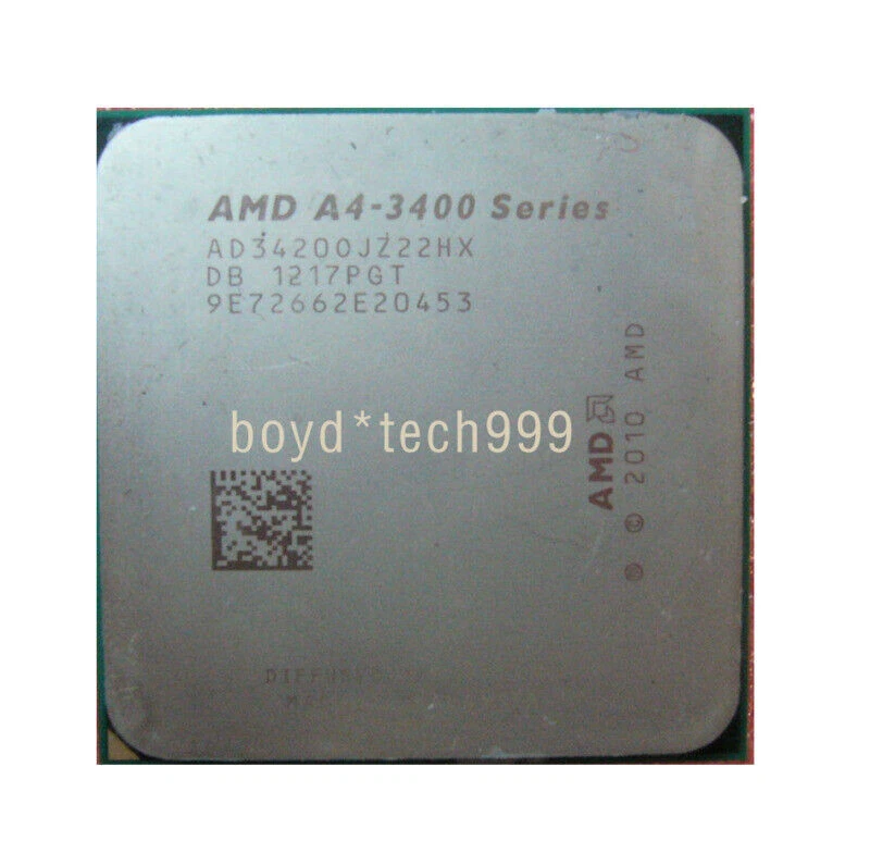 AMD A-Series A4-3420 AD3420OJZ22HX CPU 2.8 GHz Laptop Socket FM1 Processor - Image 3 of 4