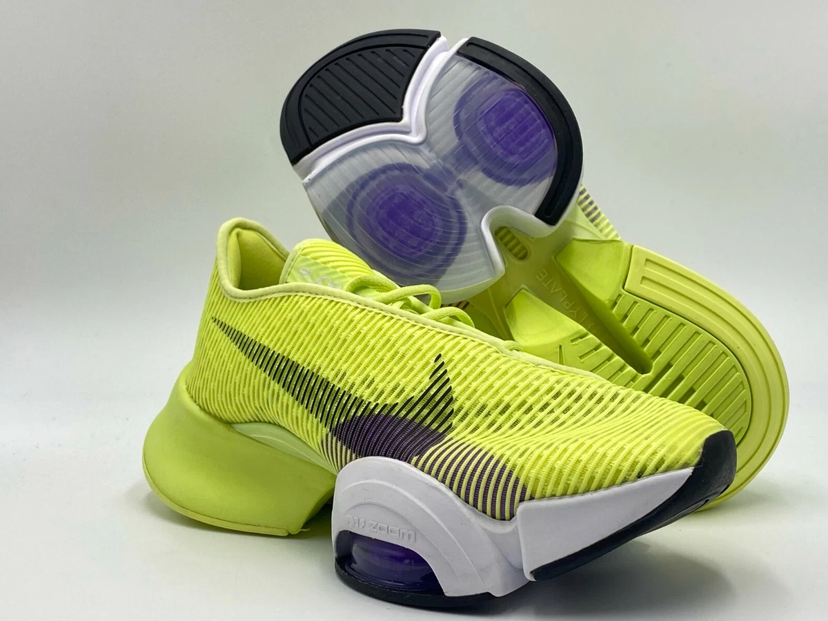 NIKE W AIR ZOOM SUPERREP 2 LT LEMON TWIST BLCK CU5925 757 US WMN SZ 7.5
