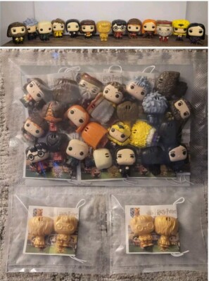 Komplettsatz! Harry Potter Quidditch 2024, 14 Figuren, GOLD Harry VT401 + VT413!