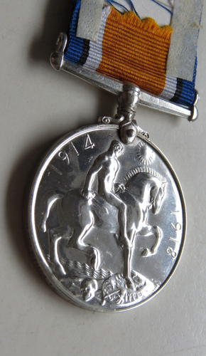 BRITISH War Medal WWI PTE E Vickers West Yorkshire Regt 1914-1918 Nickel Plated - Bild 6 von 9