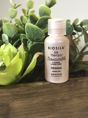 BioSilk Silk Therapy Irresistible Jasmine & Honey Scent Hair Care Sample.5 fl oz