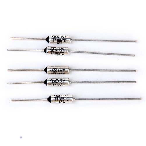 5 pièces fusible thermique fusible thermique, température d'arrêt 185 °C / 250 V / - Photo 4/6