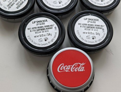 LIP SMACKER Chupa Chups Lip Balm CocaCola Flavour 4g Tube Bundle Cola NEW X10 - 第 2/11 張圖片