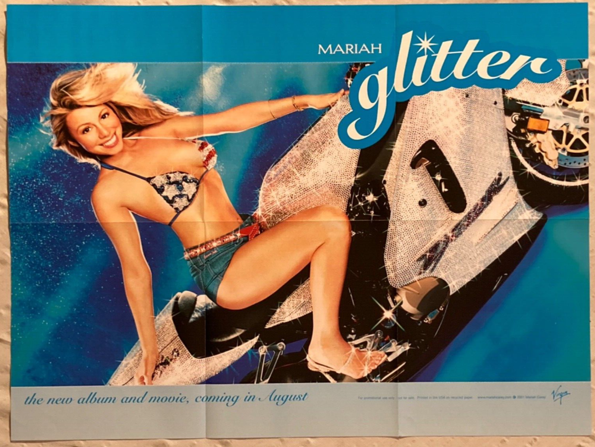MARIAH CAREY glitter ポスター Glitter (Album Release