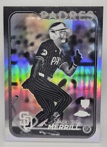 2024 Topps Chrome Negative Refractors #207 Jackson Merrill RC