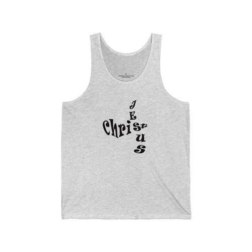 Bella & Canvas 3480 Jersey Tank "Jesus Christ" in 17 Colors and 6 Sizes - Picture 110 of 112