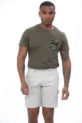 Mens Chino Shorts Cotton Summer Casual Beach Pant Combat Half Pants Casual New - Picture 26 of 35