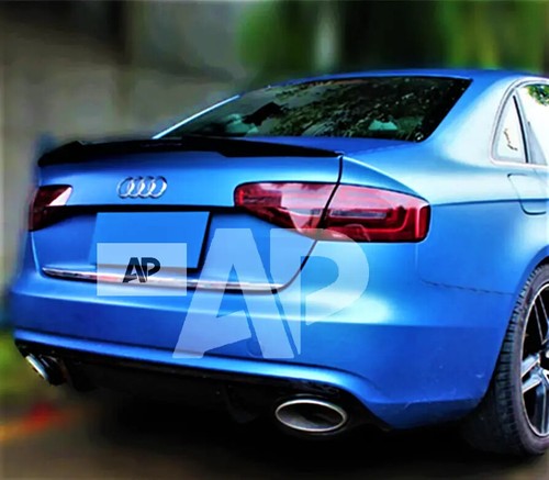 Bota estilo Audi ""RS4 Look"" A4 S4 RS4 B8 brillante negro M4 alerón labial 2012-2016 - Imagen 10 de 10