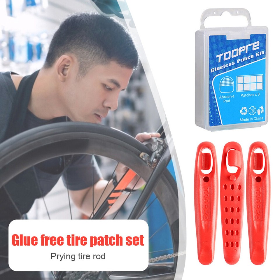 Bicycle Bike Tire Tyre Rubber Patch Piece Cycling Puncture Repair Tools