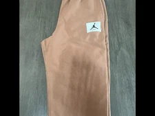 Jordan Brand - Brown Pants - Jordan Flight Logo - Size Medium
