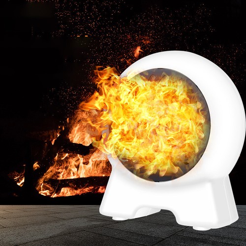 Mini Riscaldatore 500W Aria Calda Ventilatore Elettrico Ufficio Scrivania Pratico Silenzioso Riscaldatore Spazio NUOVO - Foto 3 di 13