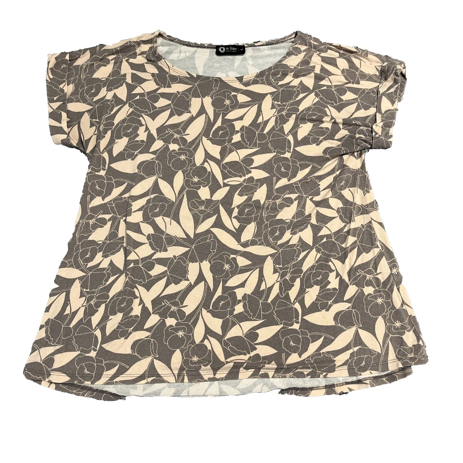 Line Casual Floral Tops para mujer