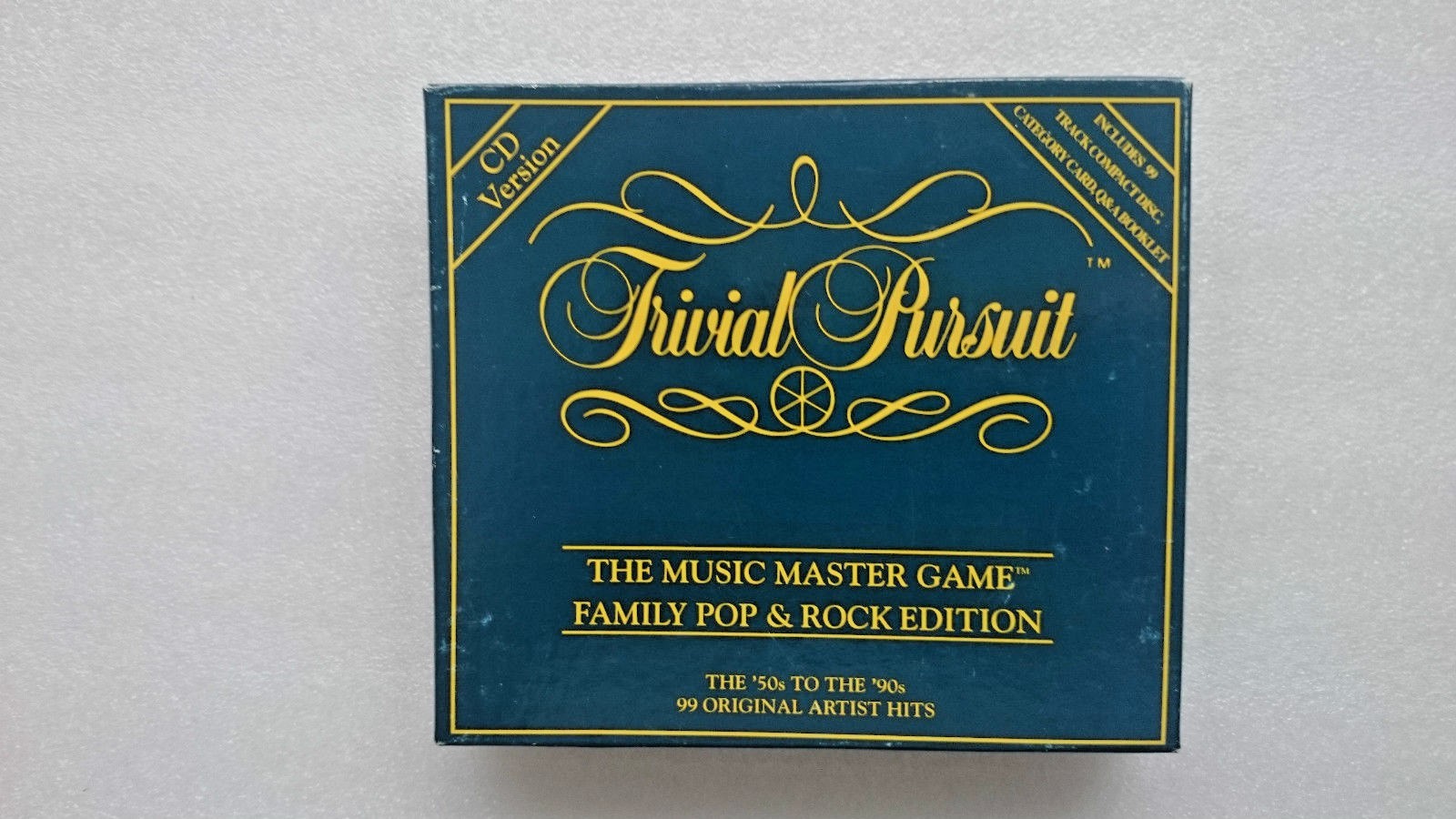 Trivial Pursuit:  Rock and Pop Cd Game By Telstar 1993