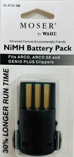 Wahl 0114-300 NiMH Replacement Battery Fits ARCO SE & GENIO PLUS Clippers NEW