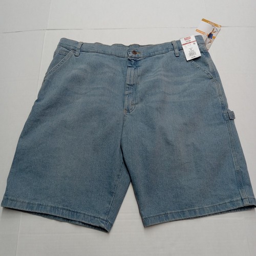 New Wrangler 5 Star Carpenter Jean Shorts Men's Size 42 Inseam 10" To Knee NWT