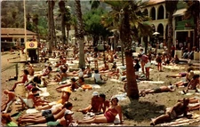 PC Enjoying the Sun on the Beach at Avalon, Santa Catalina Island, California