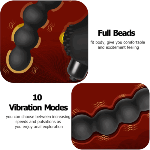 Thrusting Anal Butt Plug Dildo Vibrator Prostate Massager Sex Toys for Men Women - Picture 25 of 26