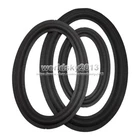 2pcs 4"x6"/5"x7"/6"x9" inch Speaker Foam Edge Woofer Surround Circle Repair Part